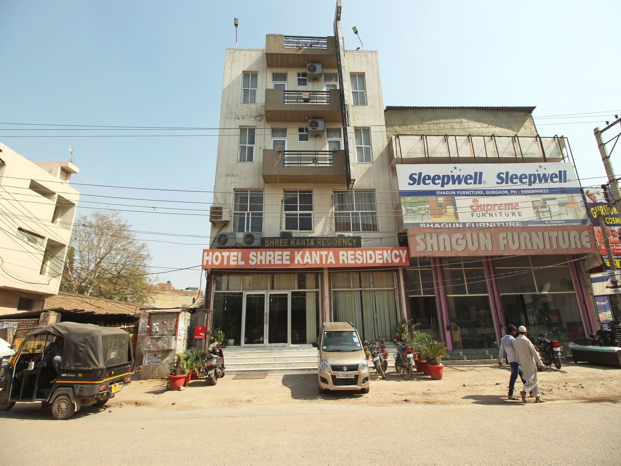 Oyo 576 Hotel Shree Kanta Residency Gurgaon Eksteriør billede
